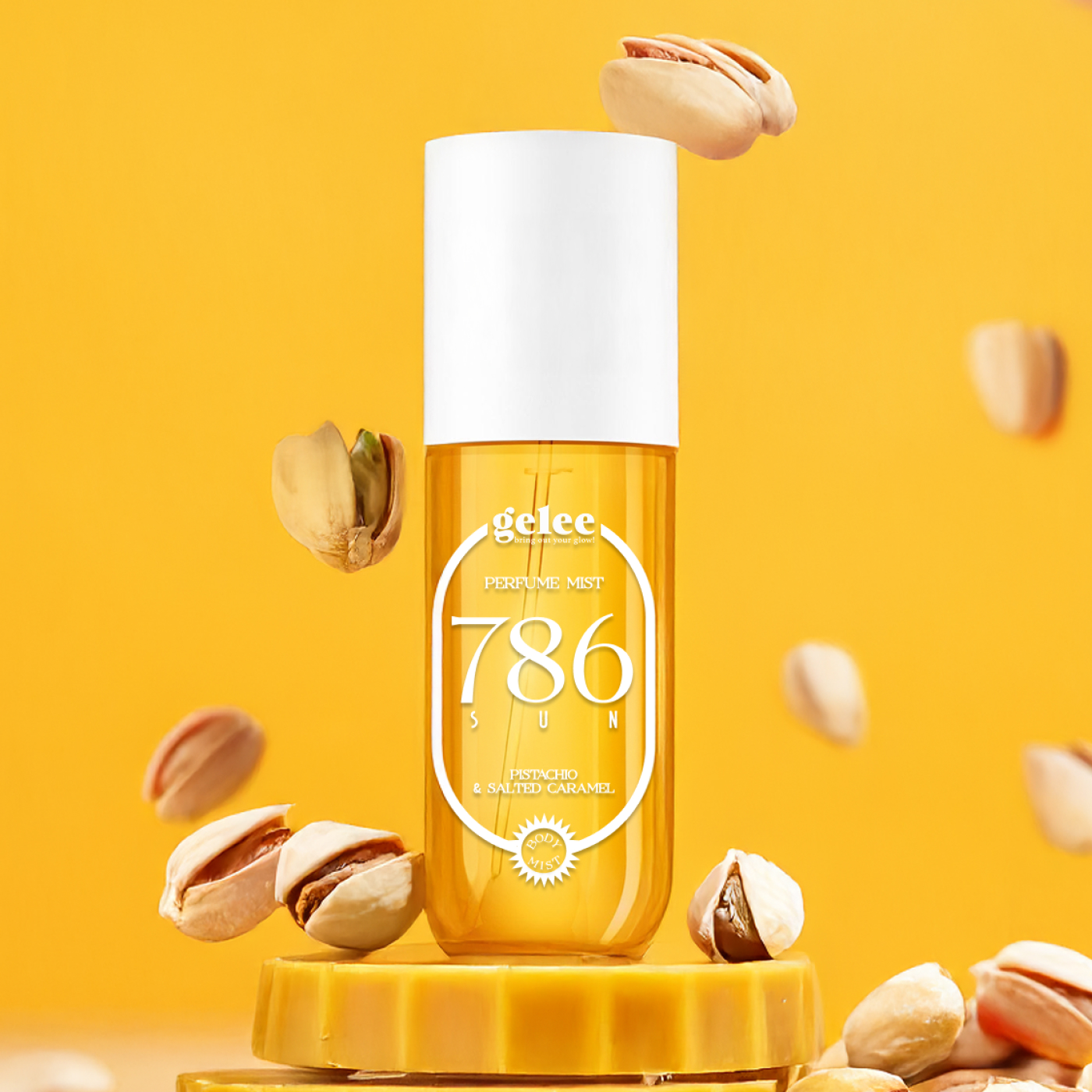 gelee 786 SUN with pistachio