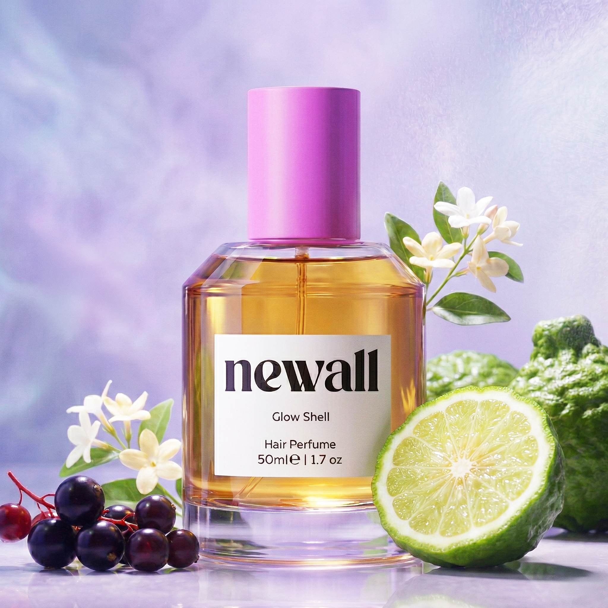newall Glow Shell with lime and greenery